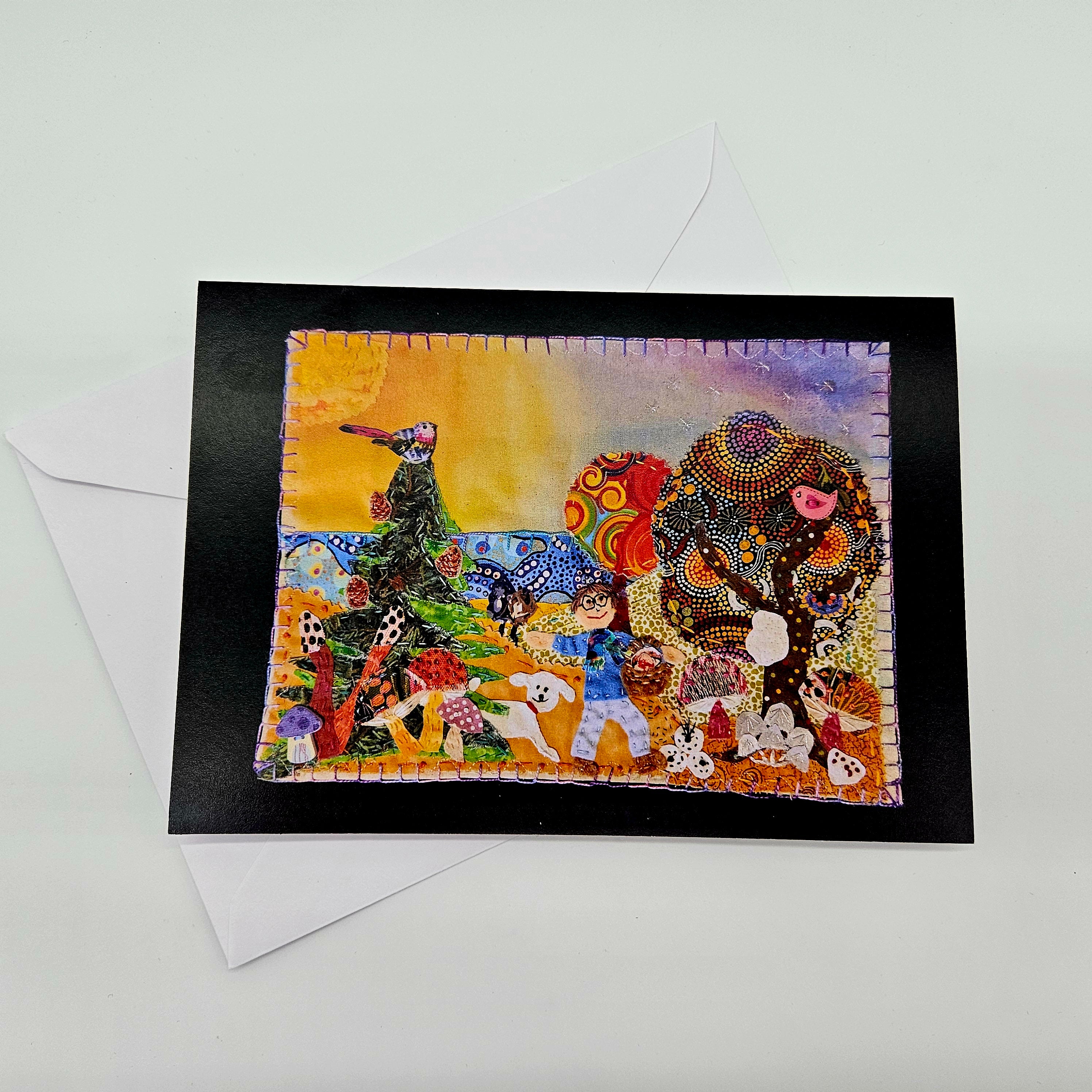 Mushroom Card from JoJo Beans