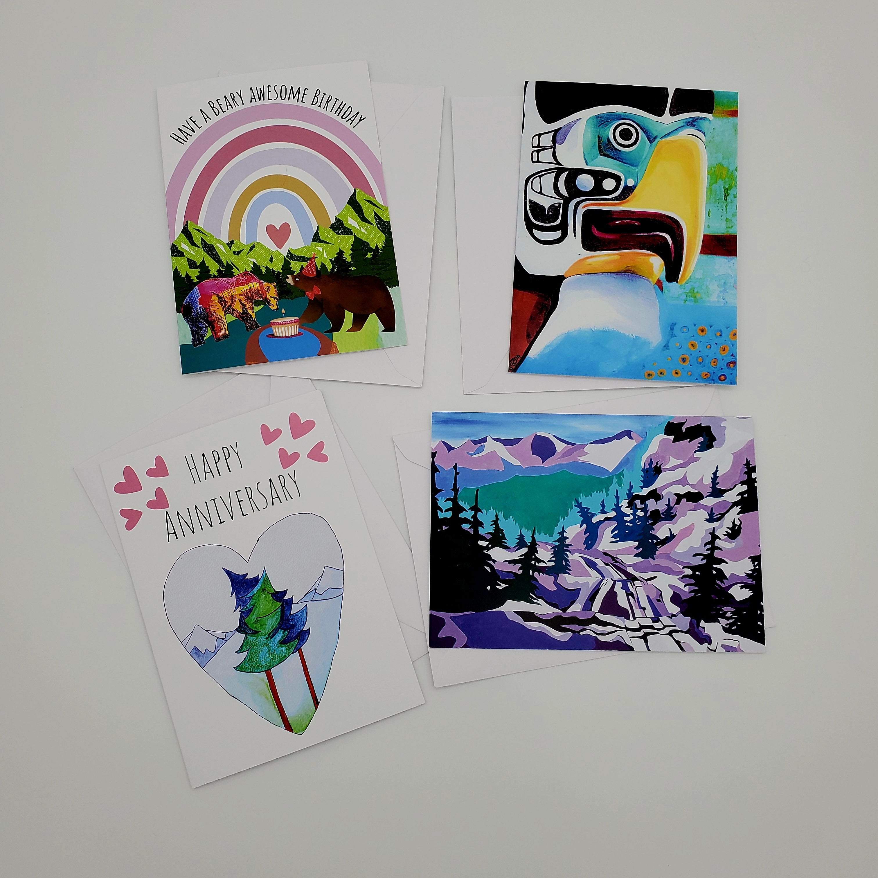 EmpowerPOP 4-Pack Greeting Cards