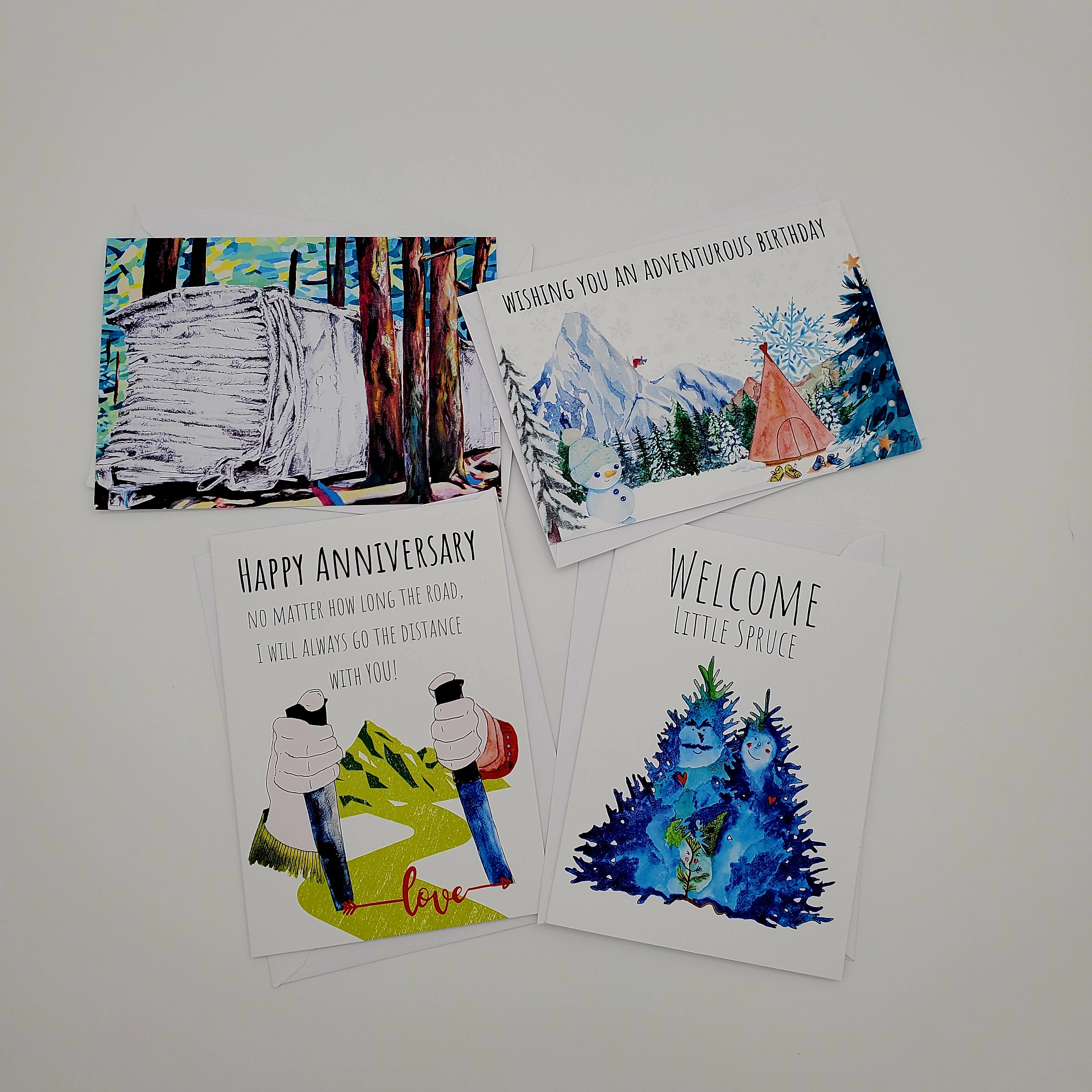 EmpowerPOP 4-Pack Greeting Cards