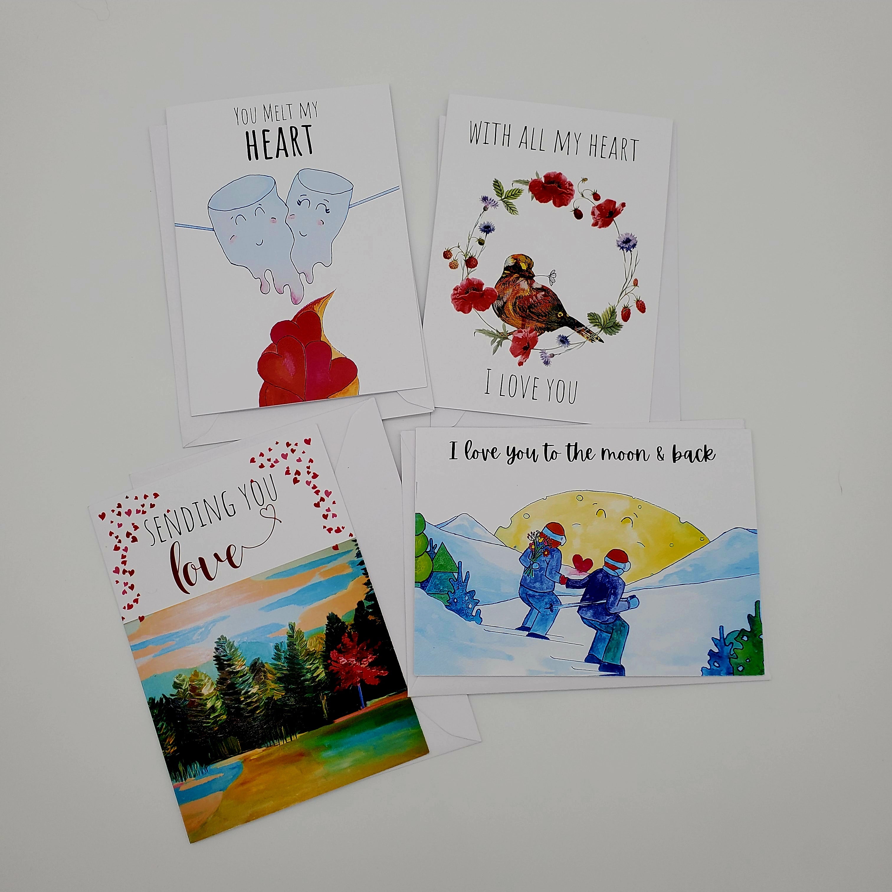 EmpowerPOP 4-Pack Greeting Cards