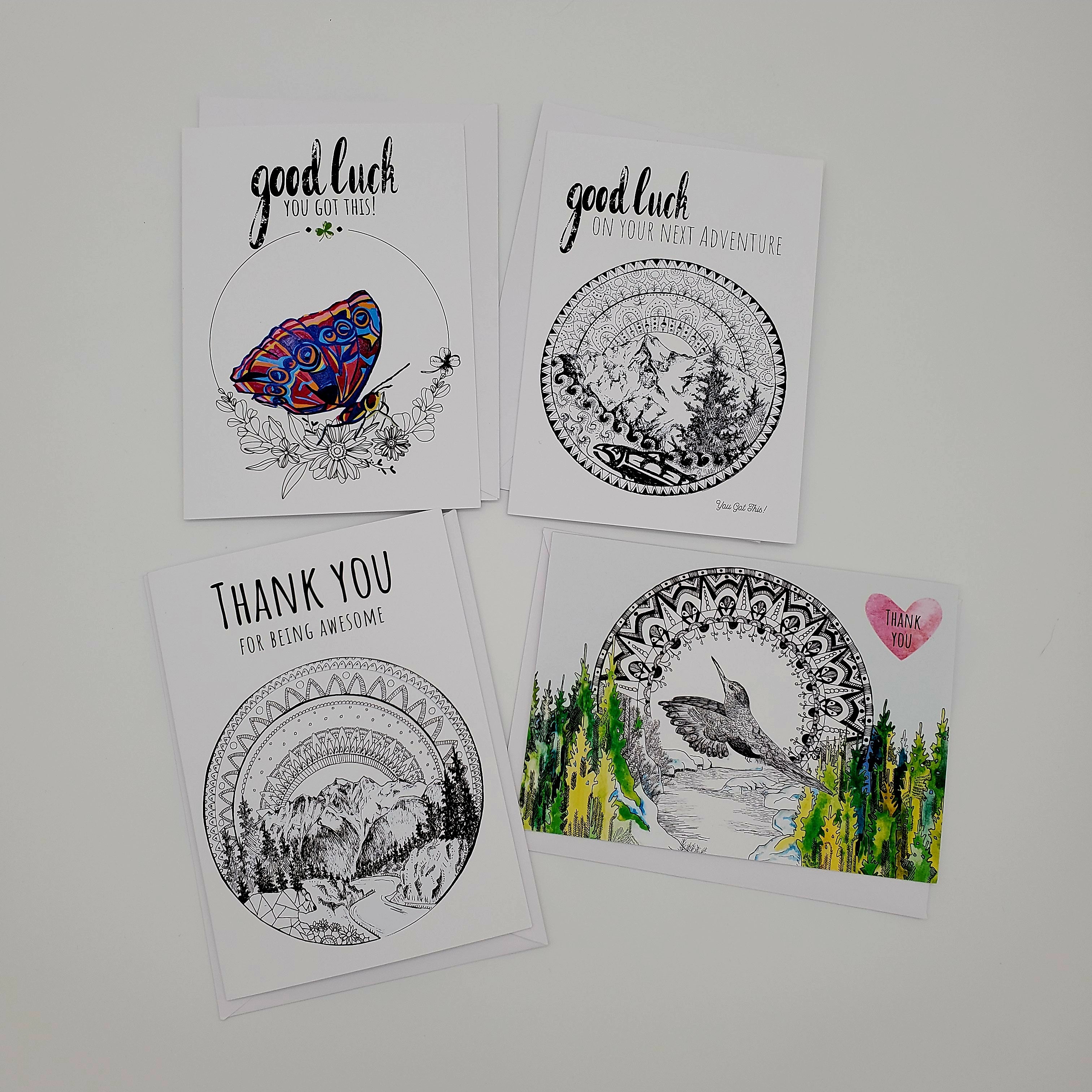 EmpowerPOP 4-Pack Greeting Cards
