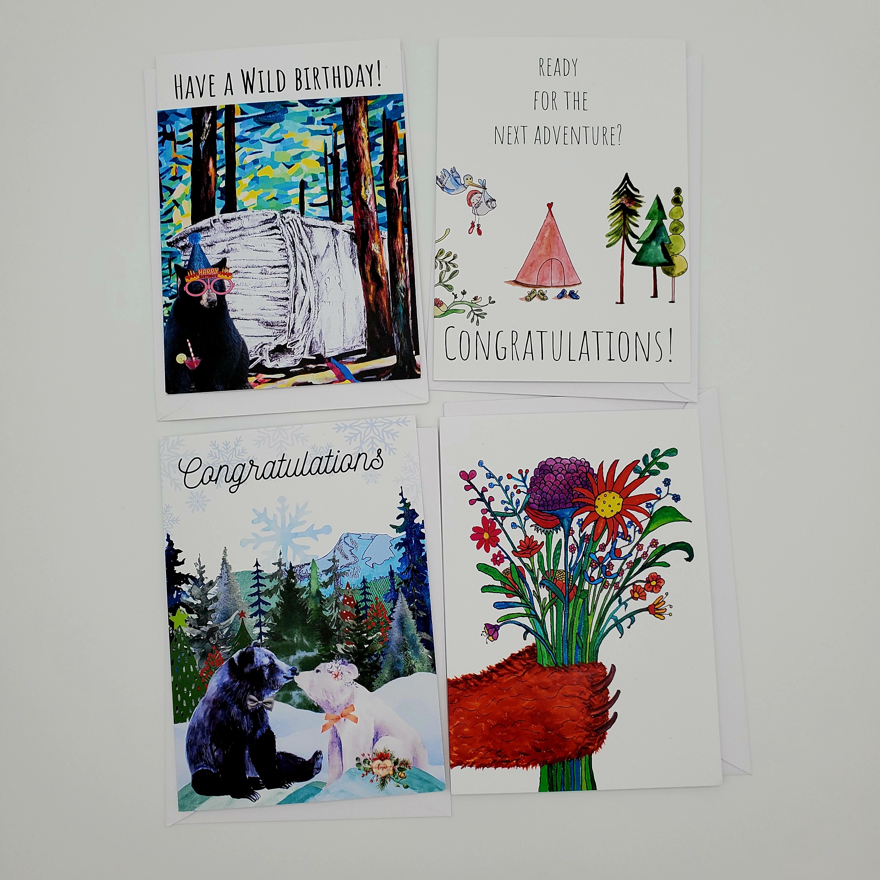 EmpowerPOP 4-Pack Greeting Cards