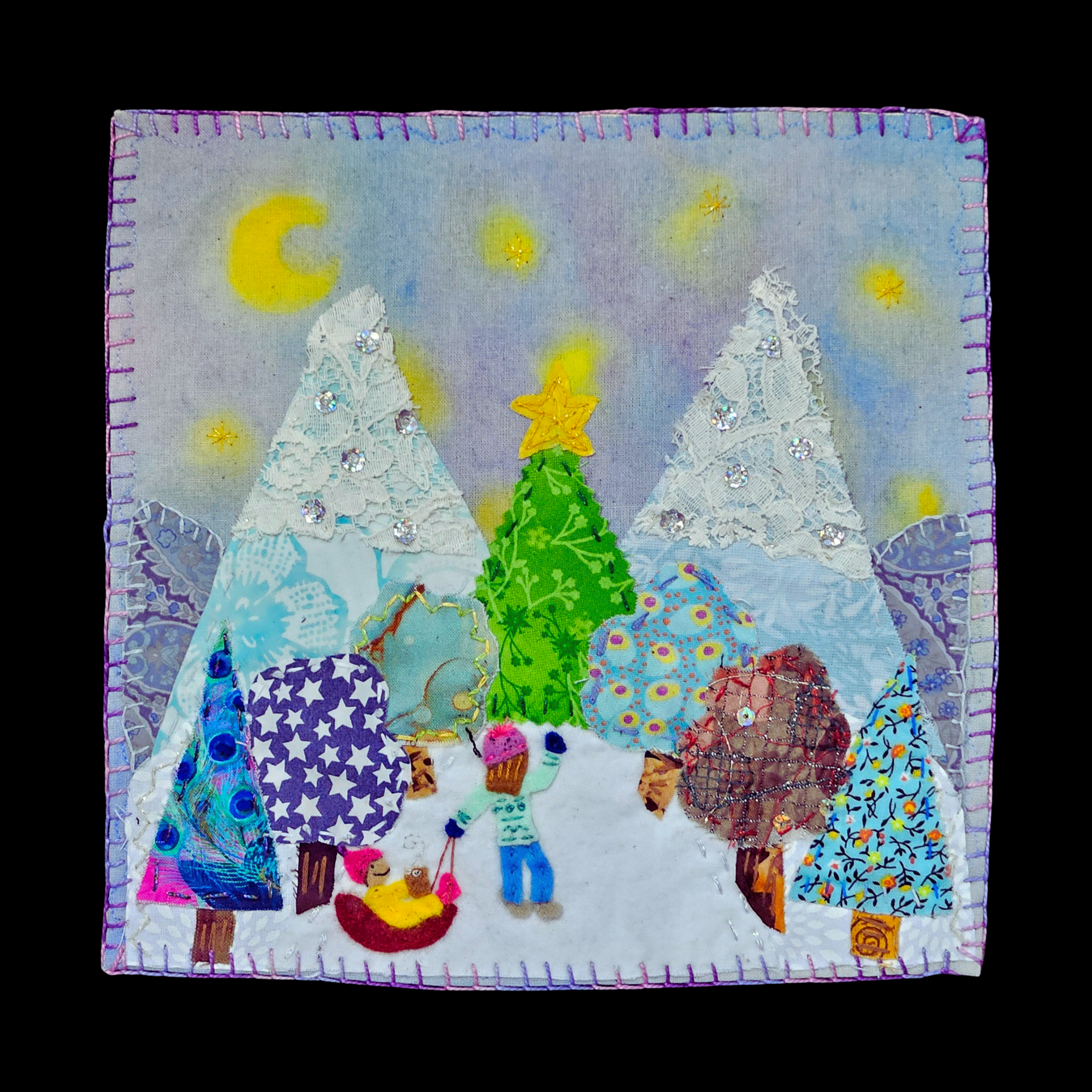 12" x 12" Art Panel from Jo Jo Beans