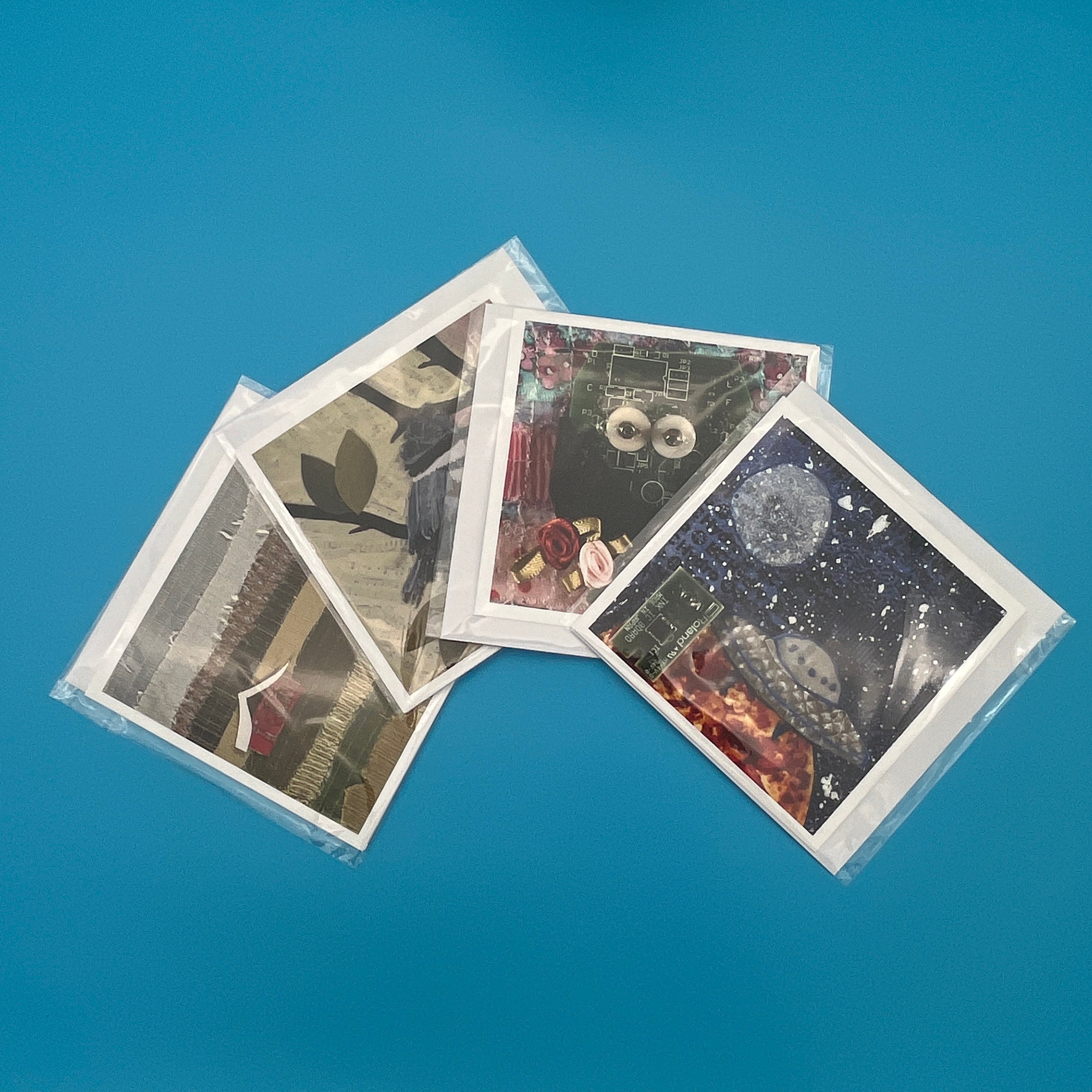 Endure Collection, Square Greeting Card