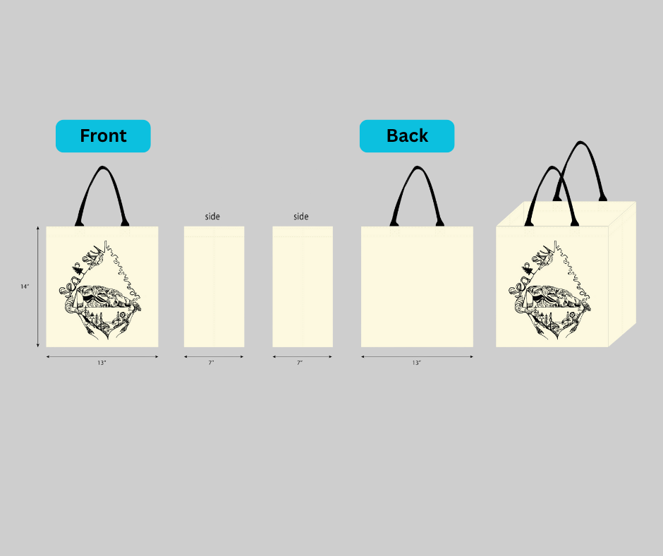 Diamond Love Reusable Tote