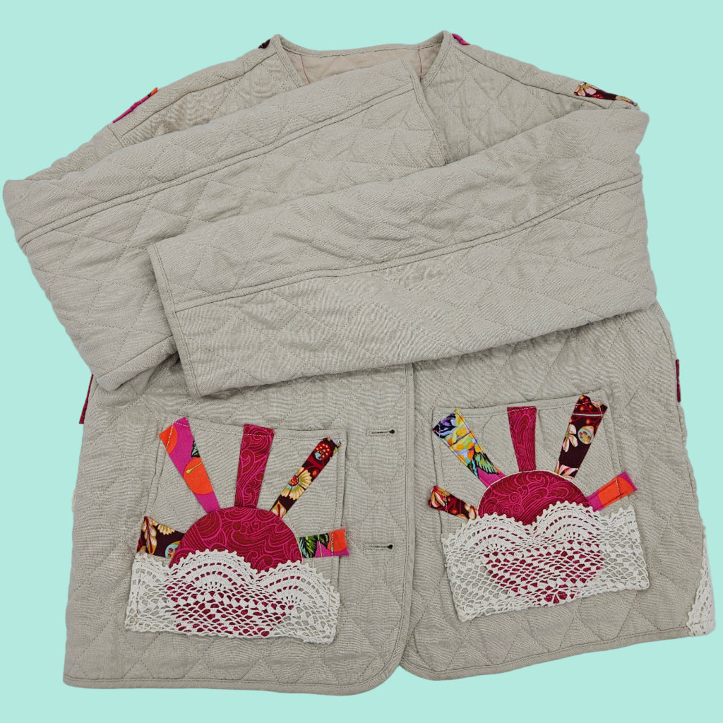 Quilted Coat - By Commission - Deposit ONLY